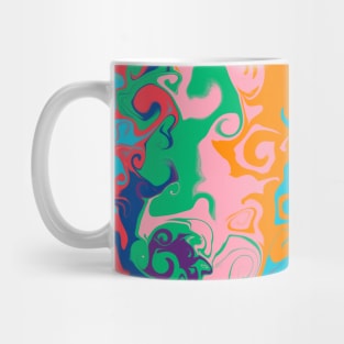 Melted rainbow Mug